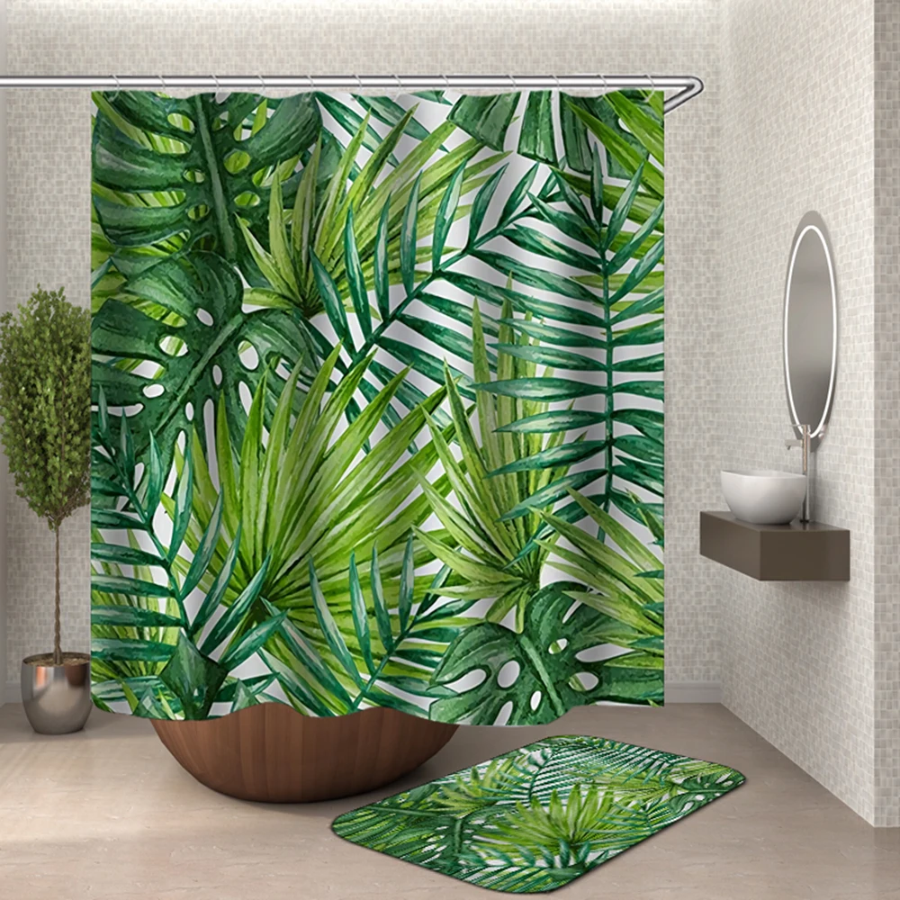 

Winter shower curtain forest douchegordijn landschap snow tree road bath curtain rideau de douche tree bathroom curtain polyster