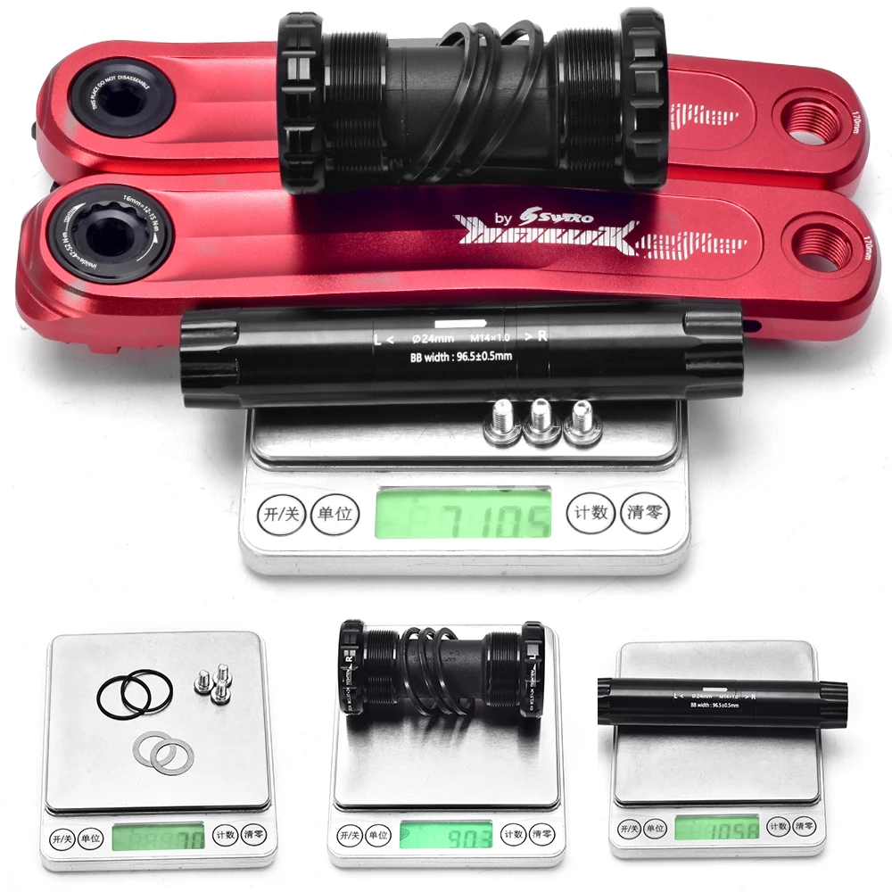 Задняя кронштейн для велосипеда Shimano SRAM XX1 170 мм 32T 34T 36T 38T|Шатун и передняя