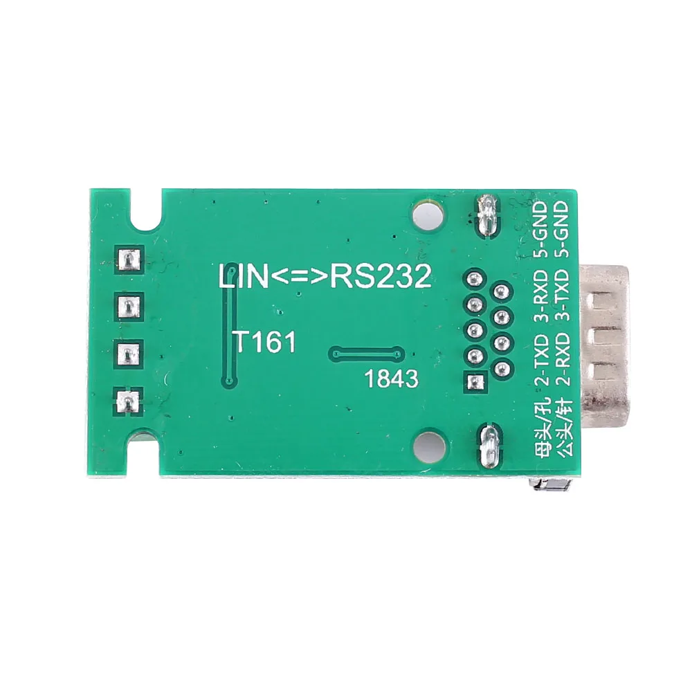 Преобразователь RS485 в UART DB9 папа-разъем анализатор данных TJA1020 K_LINE модуль шины