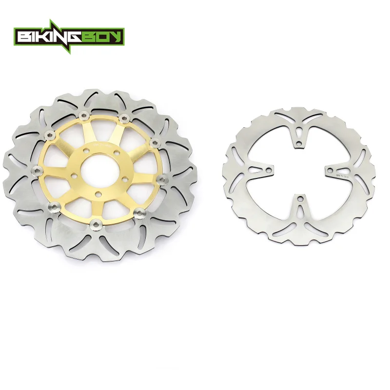 Передние и задние тормозные диски BIKINGBOY для Bandit GSF 250 90-22 GS500E 88-03 GS500F 04-11 400 90 91 92 93 94 95