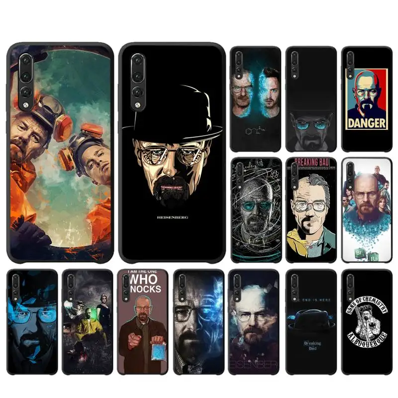 

FHNBLJ Heisenberg Breaking Bad Phone Case for Huawei P30 40 20 10 8 9 lite pro plus Psmart2019