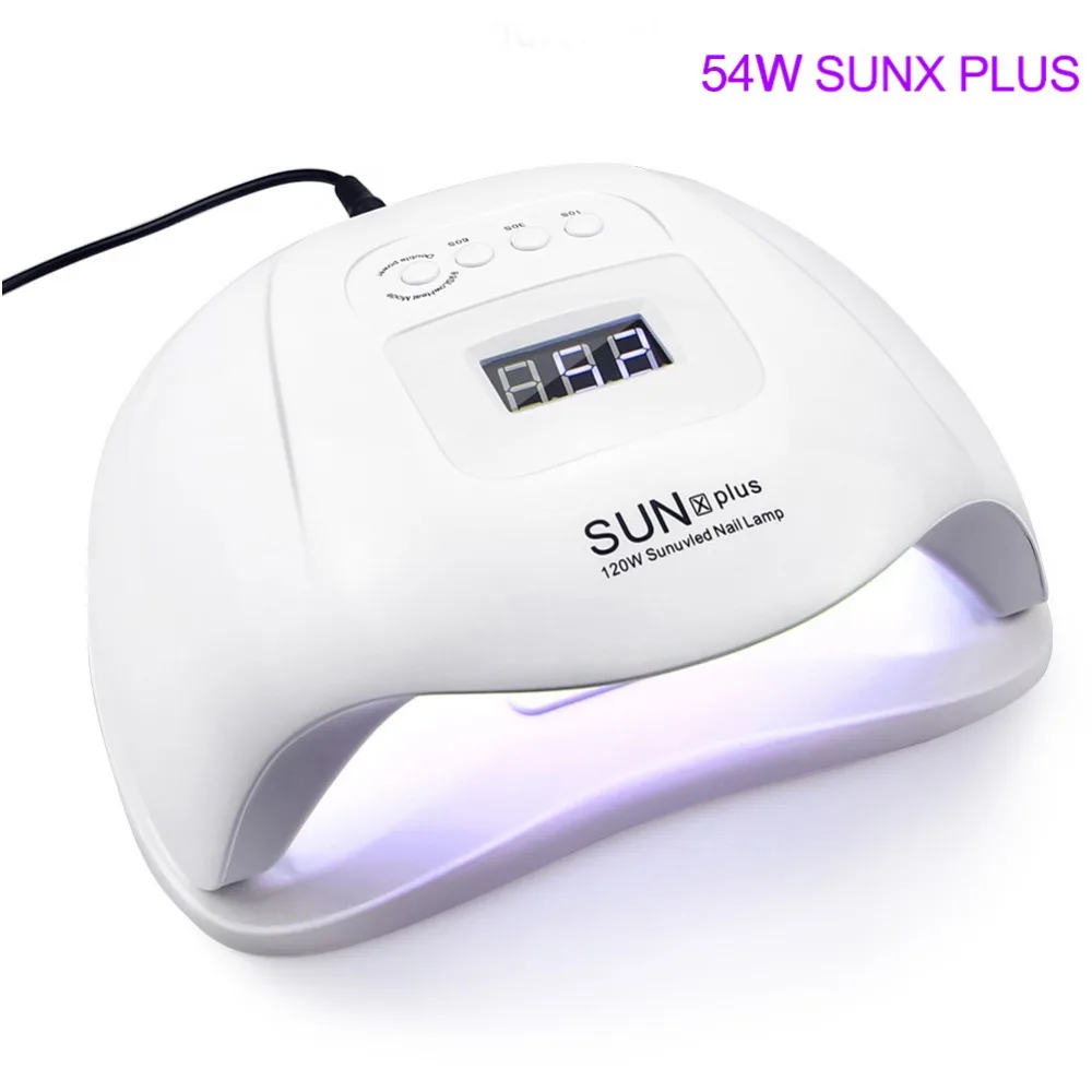 54 Вт SUNX5 Plus УФ лампа светодиодная лампа для сушки ногтей 36 светодиодный s сушилка для сушки гель лак для ногтей светильник от солнца автоматический датчик маникюрные инструменты