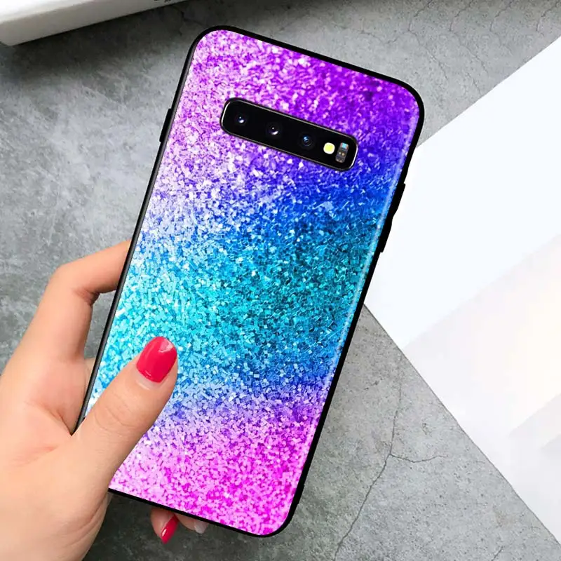 

Colorful Fashion for Samsung Galaxy S21 Ultra Plus Note 20 10 9 8 S10 S9 S8 S7 S6 Edge Plus Black Phone Case