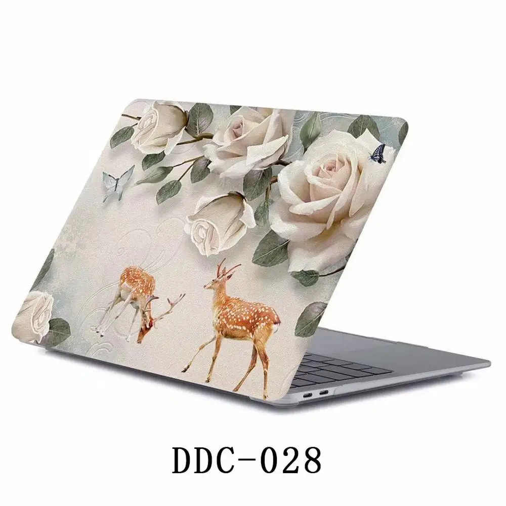 Защитный чехол Матовый Жесткий с принтом для переноски Macbook Air 11 13 &quotPro 12&quot 15