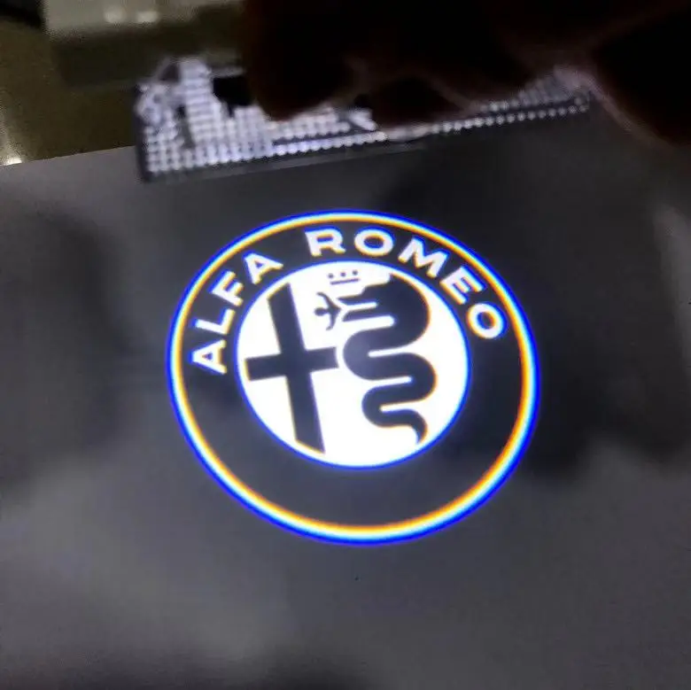 For Alfa Romeo Car Welcome Light Courtesy Door Logo for Giulietta 159 Giulia Mito Stelvio Brera projection | Автомобили и