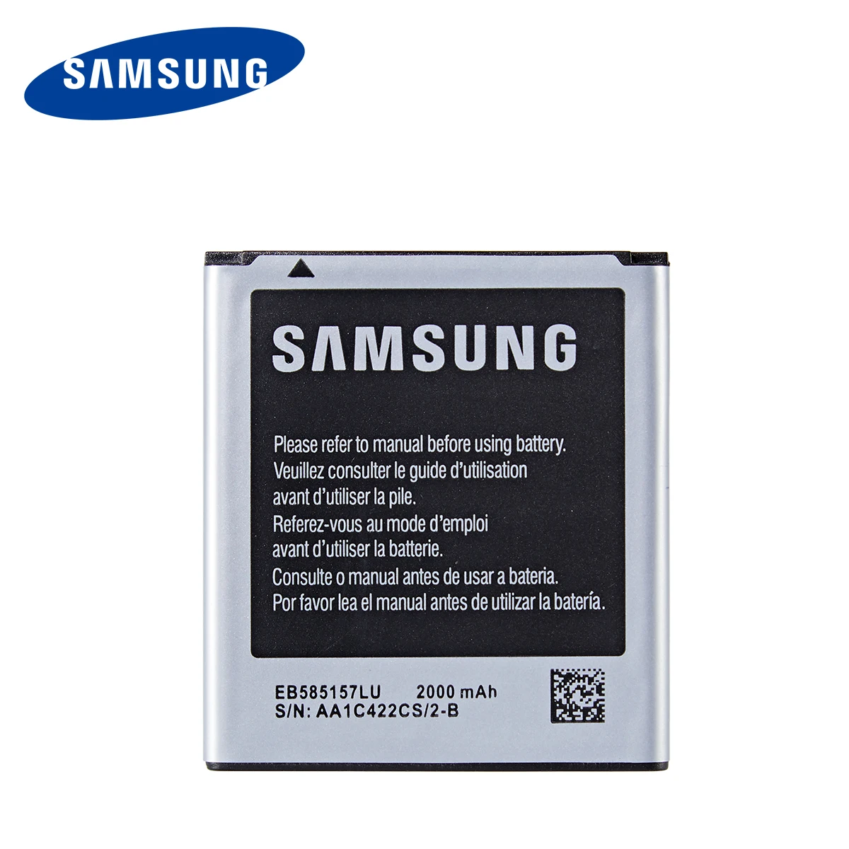 samsung orginal eb585157lu 2000mah battery for samsung galaxy core 2 duos i8520 i8530 i8552 i869 i8558 i8550 mobile phone free global shipping