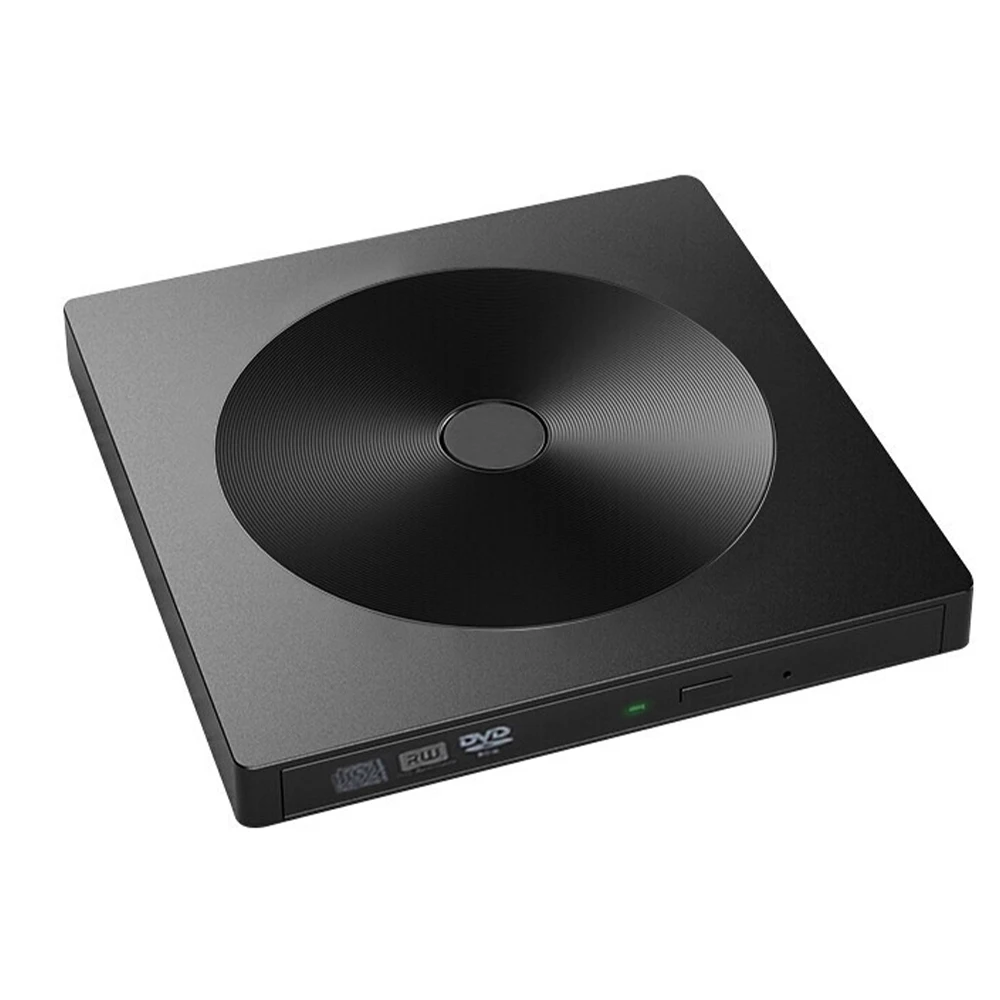 

External DVD Drive USB 3.0 Type C Portable RW CD DVD +/-RW Recorder Portable Writer for Laptop ROM Burner Home Audio