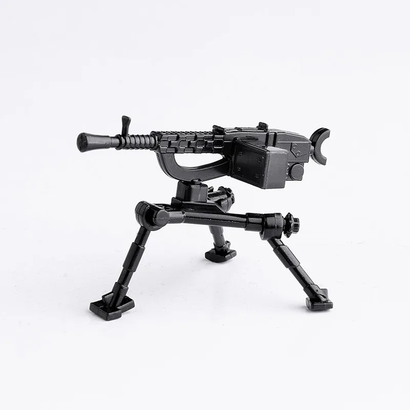 Конструктор военное оружие WW2 Maxine U.S. M1919A4 тяжелые пулеметы японская армия фигурки