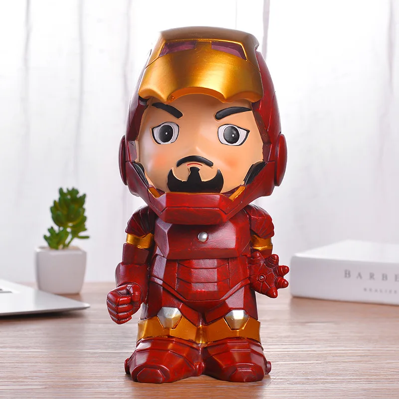 

Coins Piggy Bank Marvel Avengers Marvel Avengers Spiderman Iron Man Captain Home Decoration Crafts Birthday Gifts For Kid