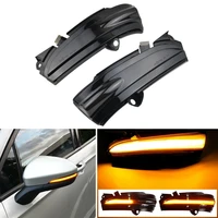 car led side wing dynamic turn signal light rearview mirror indicator for ford mondeo mk5 mk v 5 2014 2019 amber