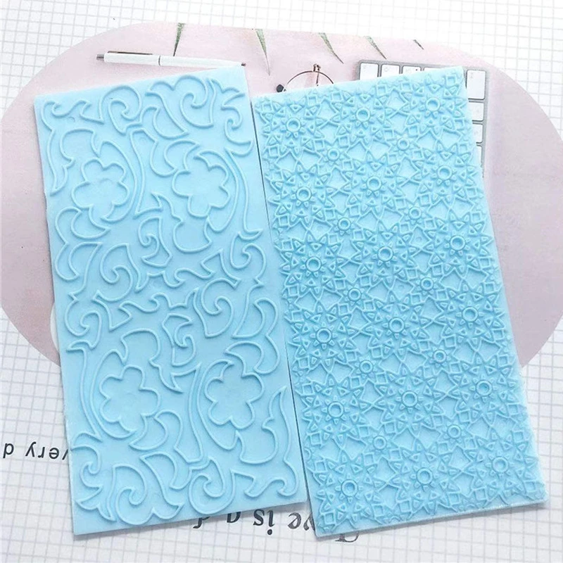 Форма для тиснения под дерево рельефный узор сделай сам в стиле ретро инструмент