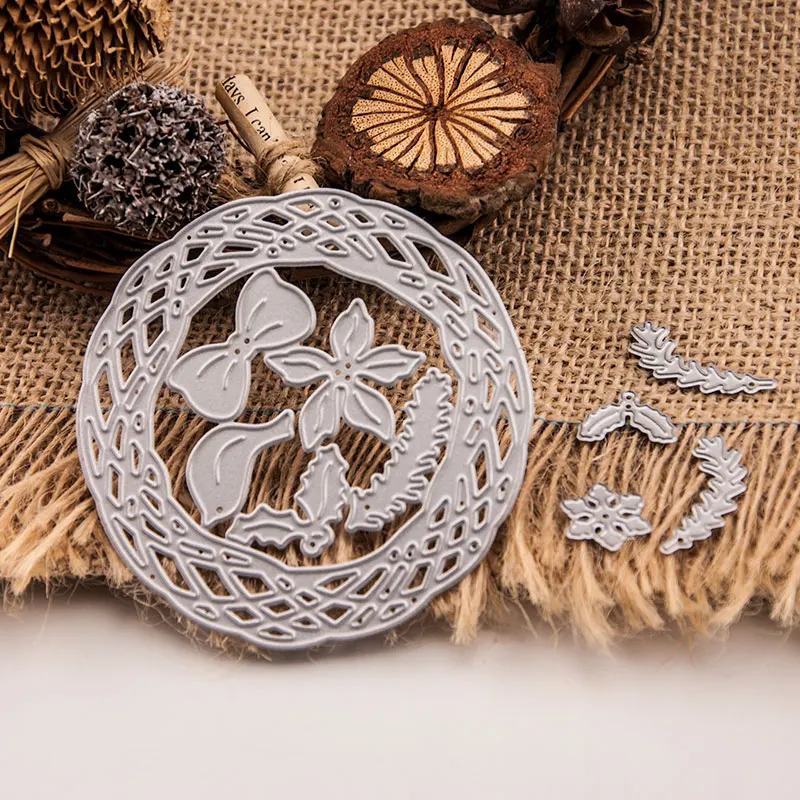 Металлические штампы для скрапбукинга венок | Дом и сад