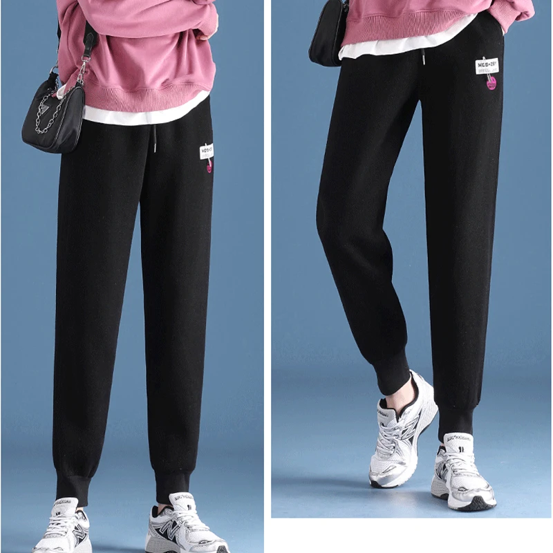Новинка Дешевые Осенние легкие женские тренировочные штаны модные обтягивающие