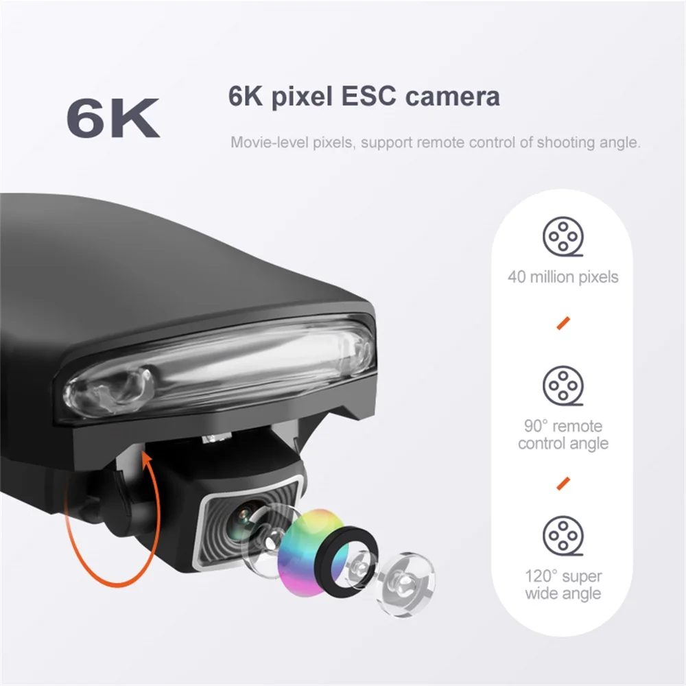 

KK7 Pro UAV HD 4K Aerial Photography Professional GPS Positioning Folding Quadcopter Cross-border Remote Control Aircraft