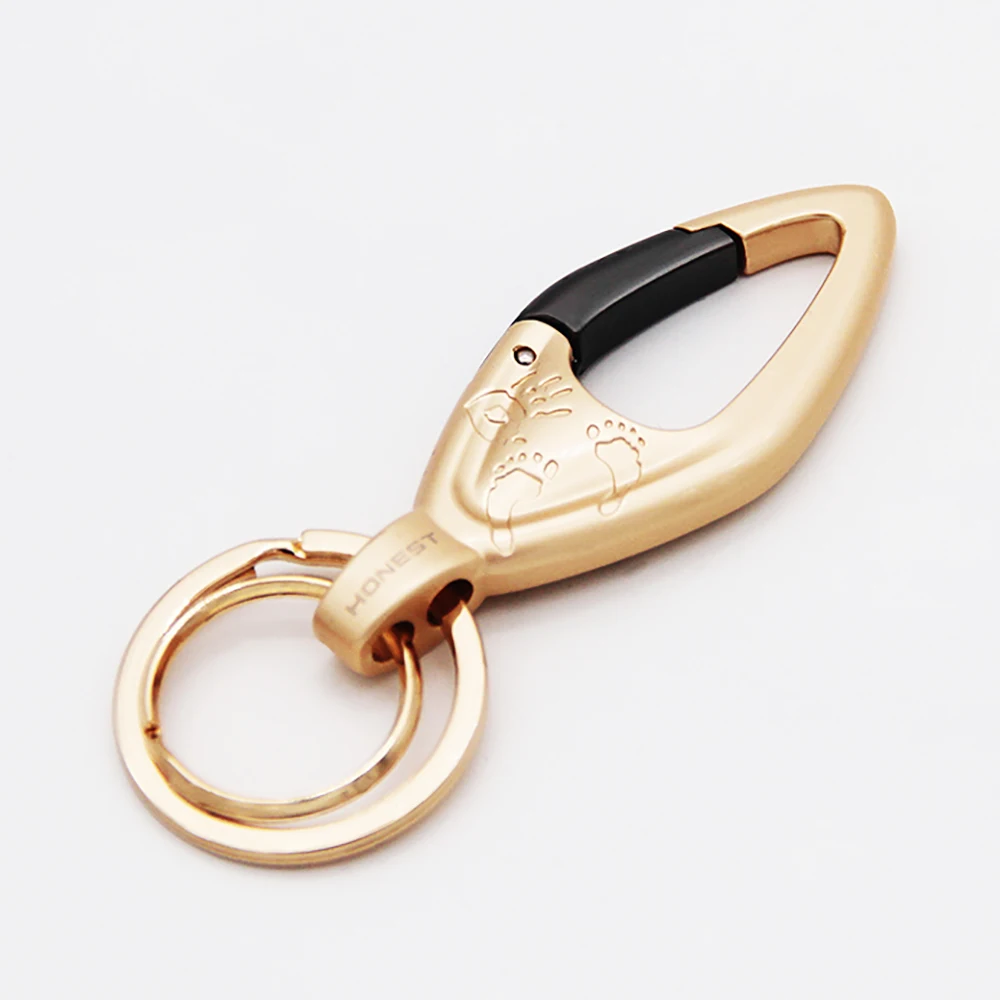 Честный мужской брелок-пряжка для автомобильного ключа кольцо-держатель