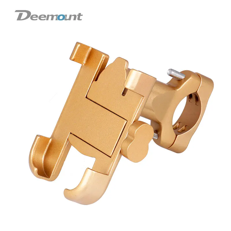 Алюминиевый держатель для телефона Deemount руля велосипеда с регулировкой ширины и