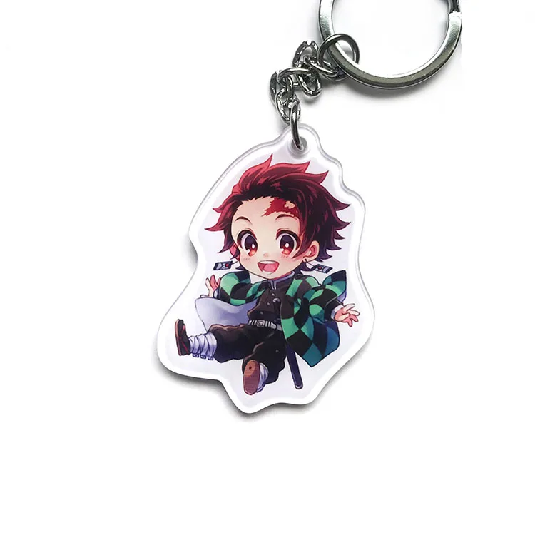 Demon Slayer: Kimetsu no Yaiba акриловый брелок для ключей аниме Kamado Tanjirou