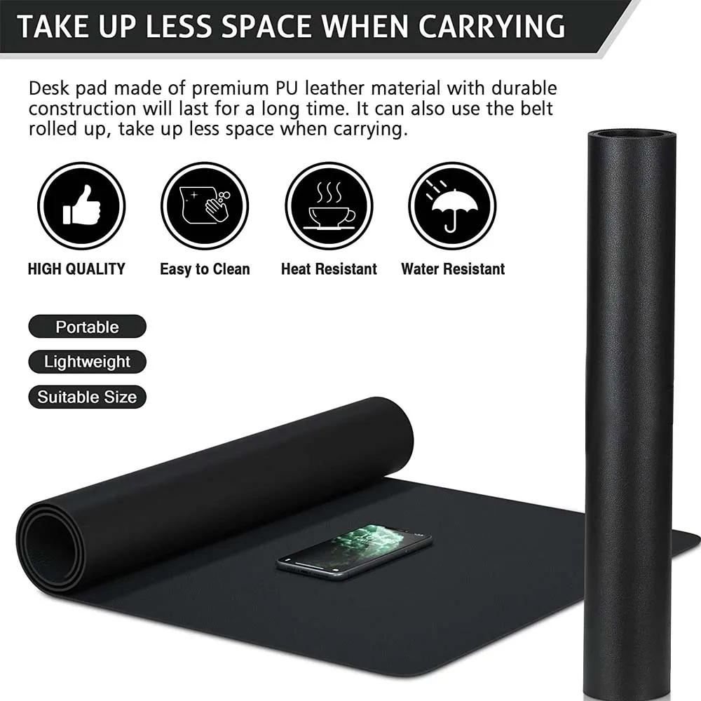 Коврик для мыши игровой компьютерный коврик ноутбука из искусственной кожи