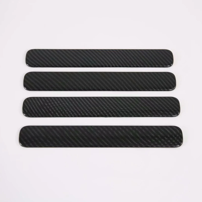 

Car 4PCS ABS Carbon Fiber Exterior Door Handle Decorative Cover Trim for Range Rover Evoque L551 2019 2020