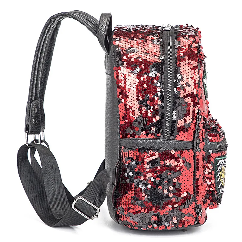 2019 новые корейские блестки милые двойные Наплечные сумки женские индивидуальные