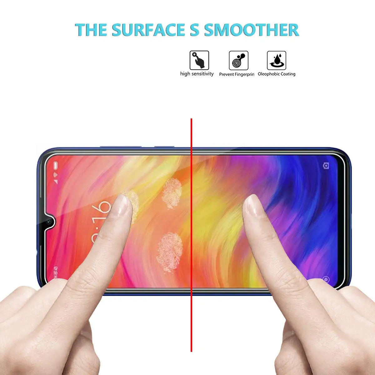Твердость 9H закаленное стекло для Xiaomi Redmi Note 7 Pro защита экрана 2.5D HD Прозрачная