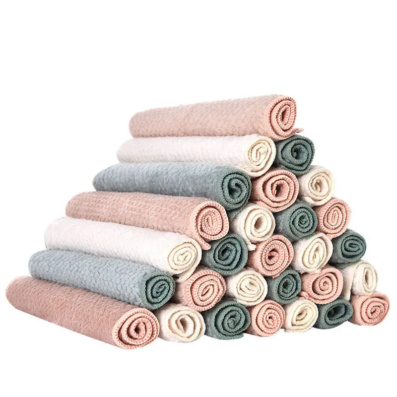 

Thickened Absorbent Wipes, Housekeeping Cleaning Cleaning Cloth, Kitchen Non-stick Oil Dish Cloth Kitchen Towel Cleaning Cloth