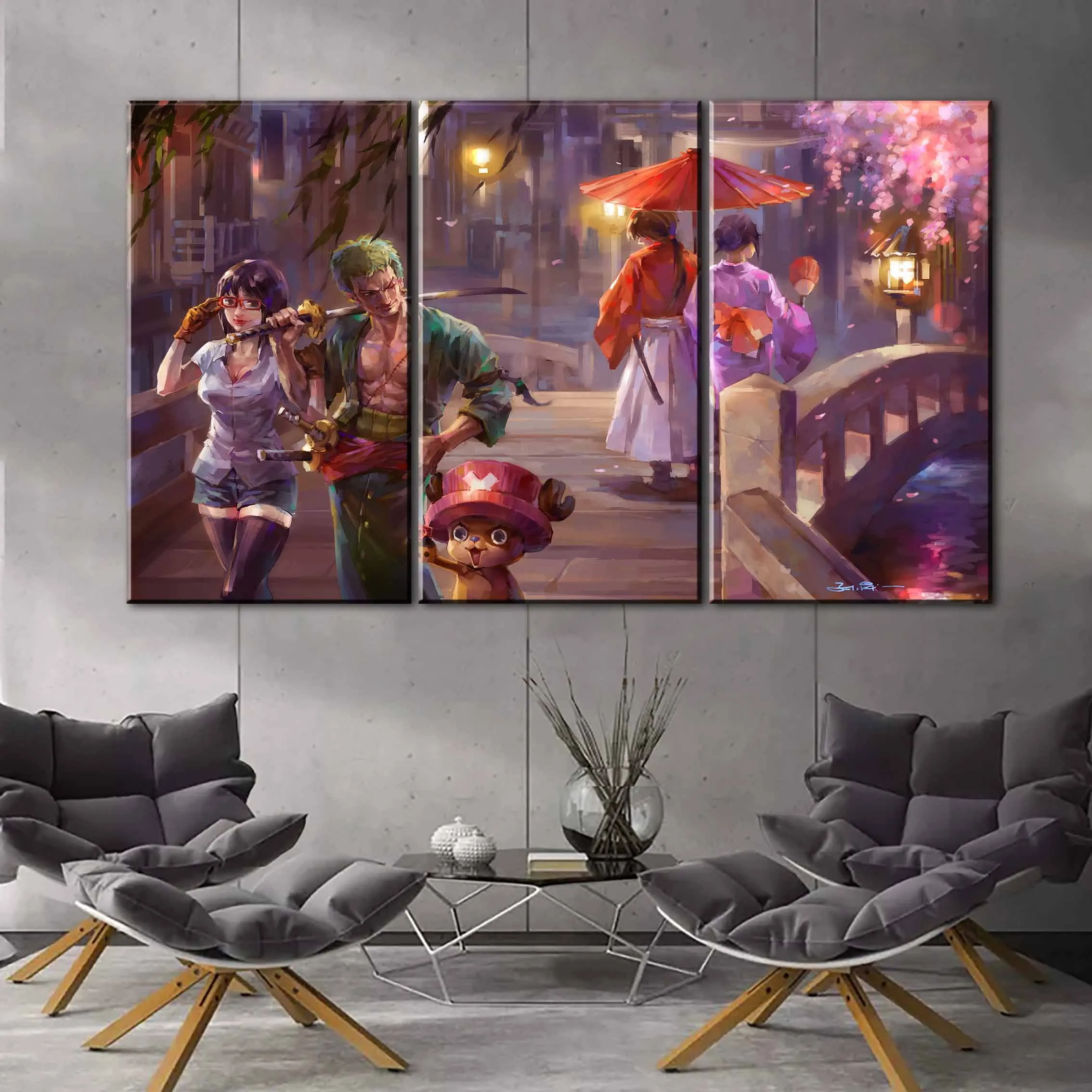 5 шт. Холст Картина море вор король для современной HD декоративной спальни