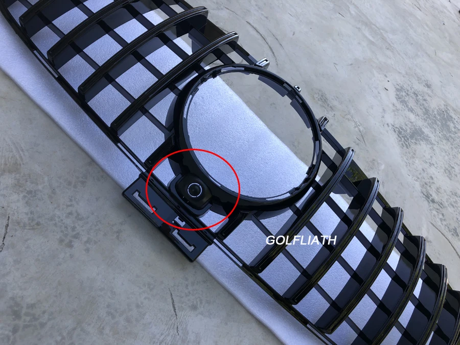 GLE GT R решетка Передняя сетка костюма для Mercedes Benz W166 2015 2016 2017 GLE/GLE gle400 gle450 |