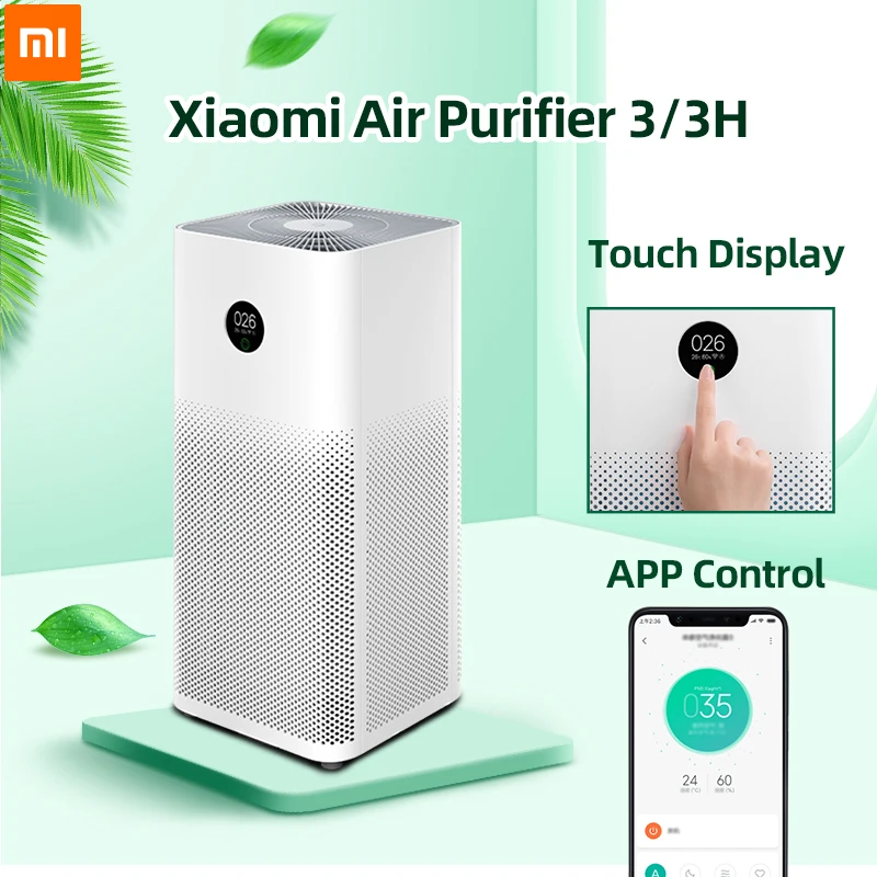 Xiaomi очиститель воздуха 3 фильтра mi очиститель воздуха Свежий Озон для дома Авто Дым формальдегид стерилизатор куб Смарт mi JIA приложение управление
