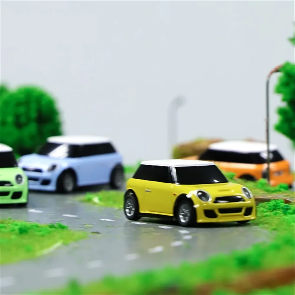 Два автомобиля на дистанционном управлении Turbo Racing RTR 1/76 3-я Юбилейная версия мини
