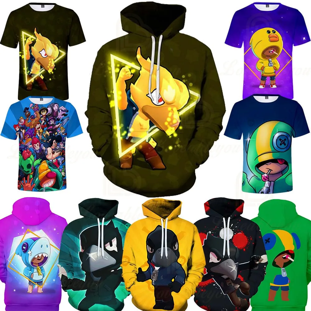 

Leon Gameing Crow Shoot Game 3D Print Hoodie Sweatshirt Clothing Harajuku Hoodies NEW Kids Leon Tops Men 2020 Boys Girls