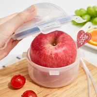 lunch fruit round box for school kids children portable food container bento box japanese style snack seal box wholesale