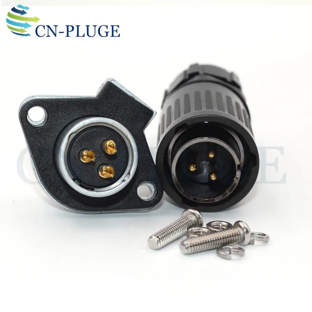 Водонепроницаемый промышленный коннектор WP20 типа светодиодные разъемы для