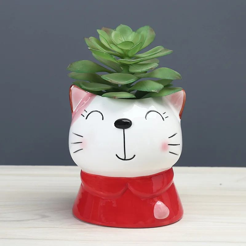 Креативный керамический горшок ручной работы в скандинавском стиле | Дом и сад