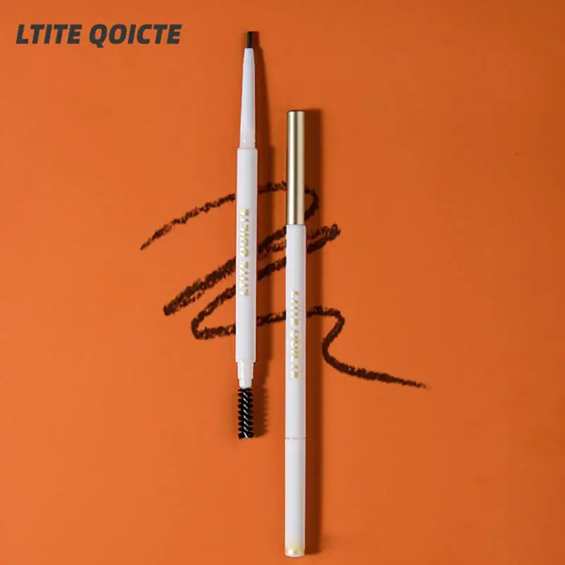 

Double-headed Non-cutting Automatic-rotating Double-headed Sweat-proof Long-lasting And Easy-to-take-off Eyebrow Pen TSLM1