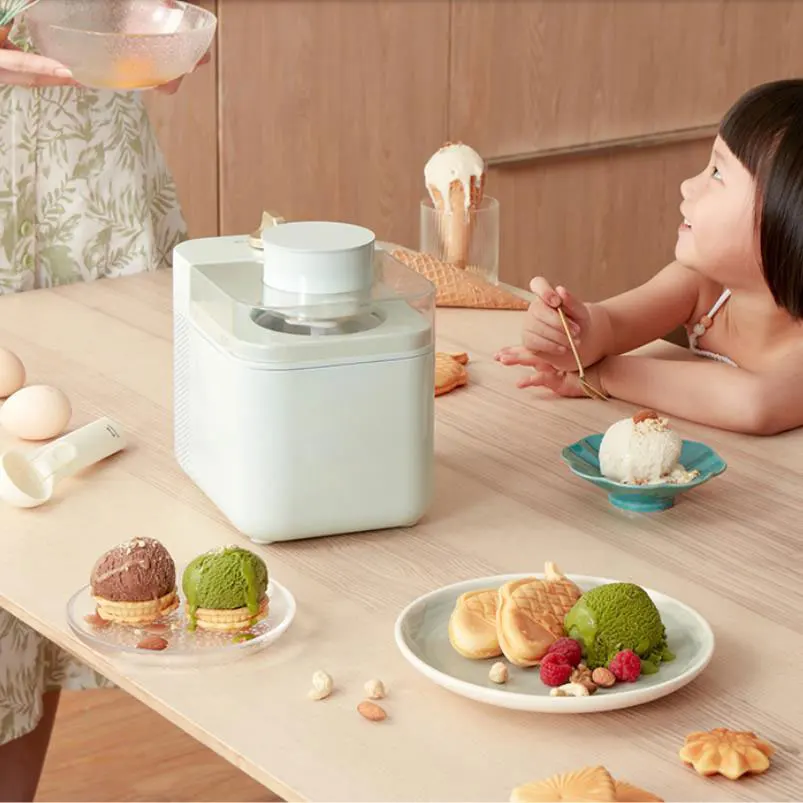 

Household Full Automatic Soft Hard Ice Cream Maker Machine Intelligent Sorbet Fruit Yogurt Ice Maker Dessert Maker