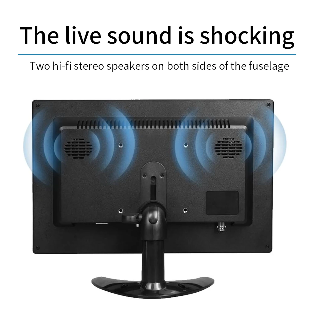 ЖК-монитор 10 1 &quot1920*1200 16:9 hdmi VGA BNC usb AVfor ПК home ТВ система видеонаблюдения микроскоп