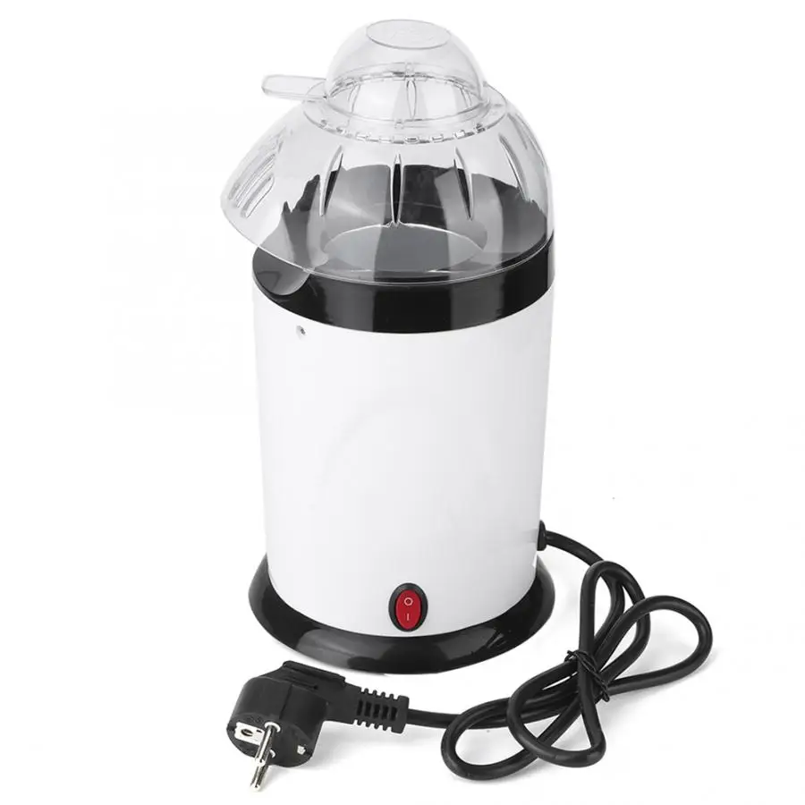 

1200W Popcorn Maker Mini Electric Blower Automatic Popcorn Machine with a swirl 220-240V Household Corn Popper