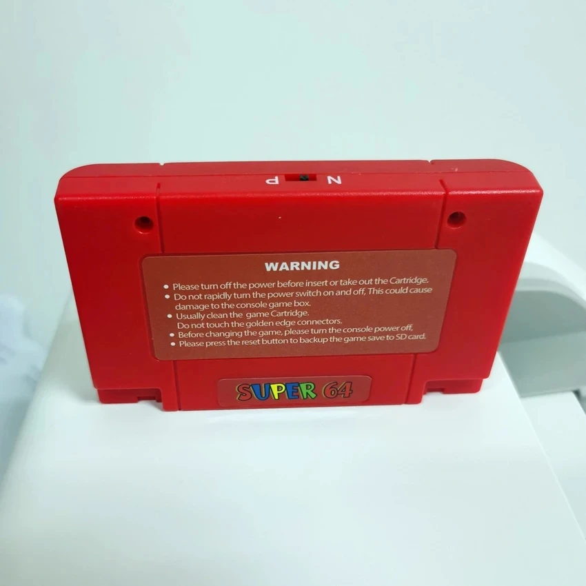 

New Super 64 Retro Game Card 340 in 1 Game Cartridge for N64 Video Game Console