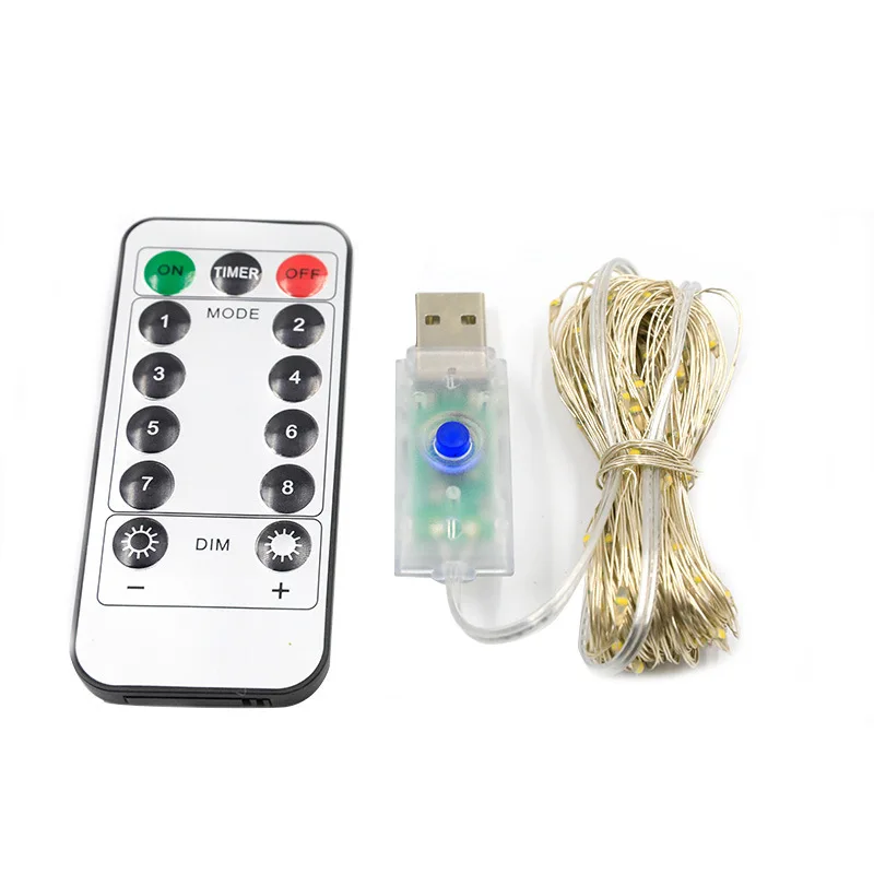 

10m 20m Fairy Light Photo LED String Lights Outdoor for Halloween Home Party Christmas Decoration USB Remote Control Garlands