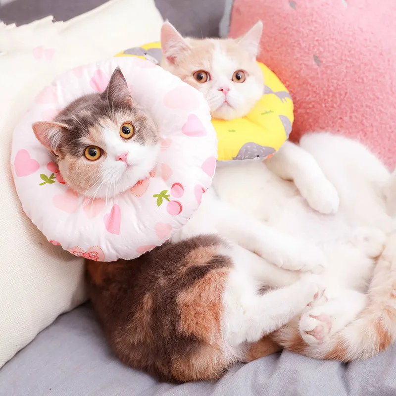 Pet Supplies Cat Hood Toy Anti-biting Ring Anti-bite Protective Cover New Dog Collars German Shepherd Puppy Collar |