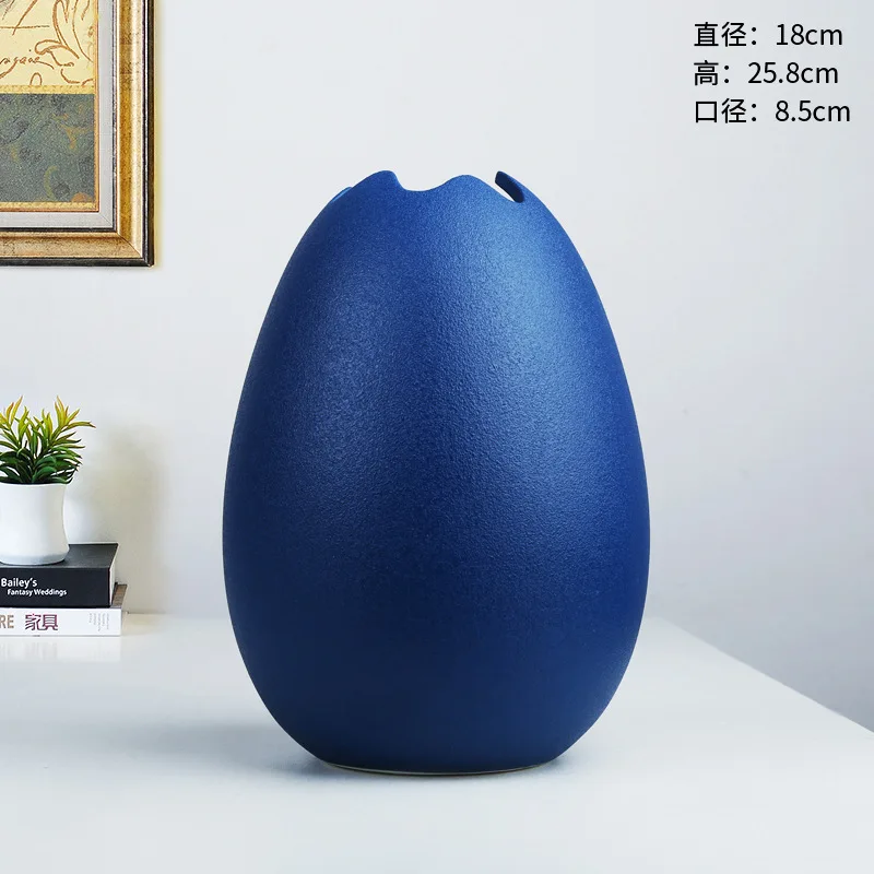 

Modern ceramic dried flower vase small fresh gypsophila hydroponic ornaments
