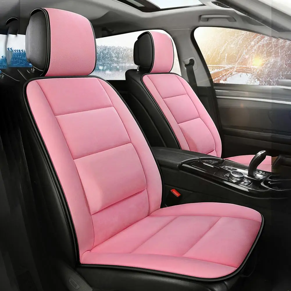 

Теплый зимний чехол для автомобильного сиденья, универсальная зимняя плюшевая подушка, материал для защиты автомобильного сиденья, моющий...