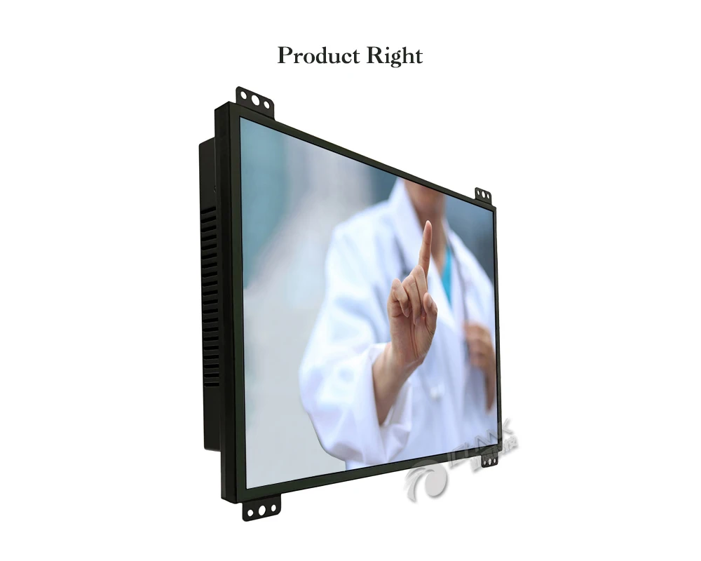 K120TC-DUV2/1" дюймов 1024x768 открытая рамка DVI сенсорный ПК-монитор/12,1" металлический корпус embed-рамка настраиваемый сенсорный ЖК-экран