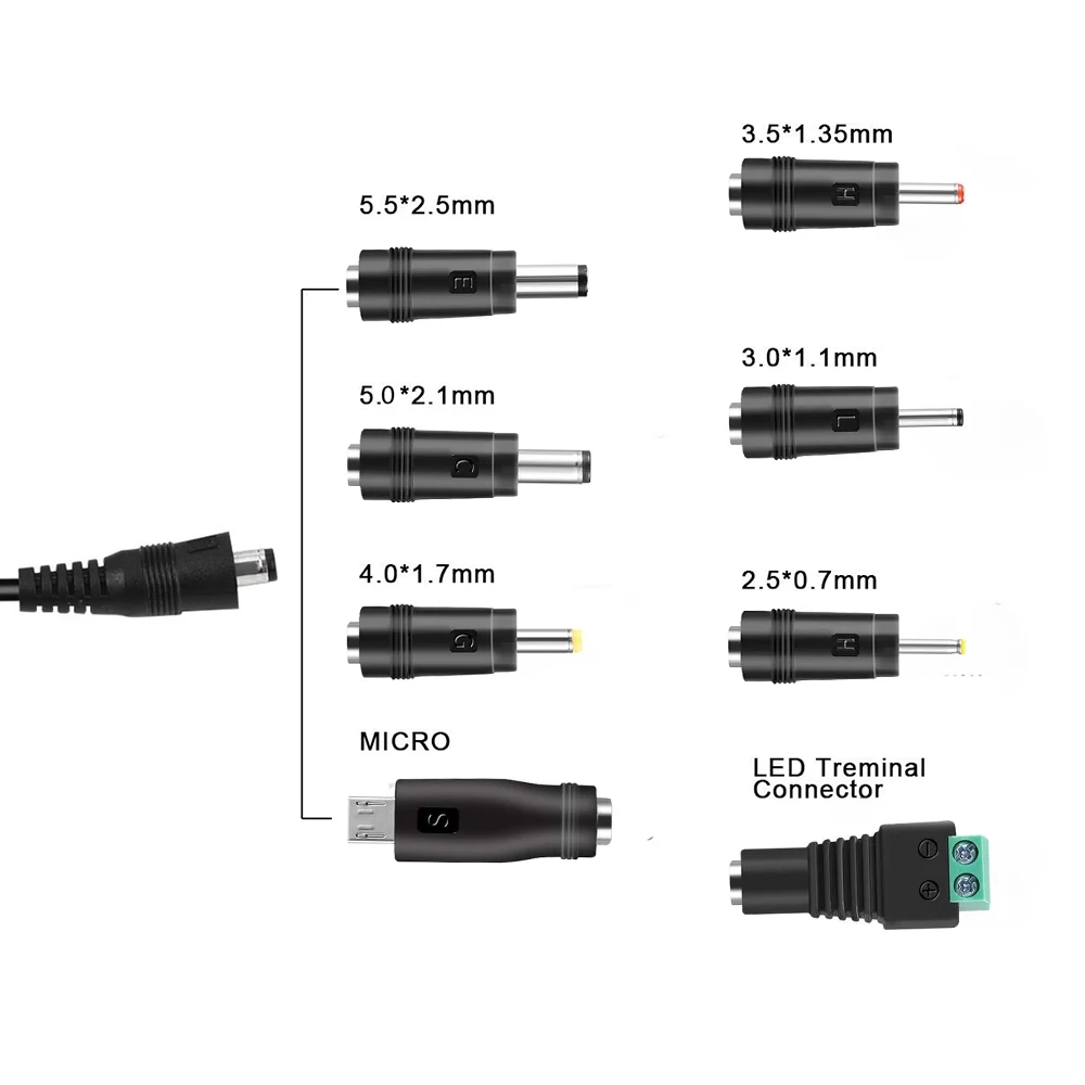 Адаптер питания 12 В 2 А адаптер постоянного тока для ЕС зарядное устройство