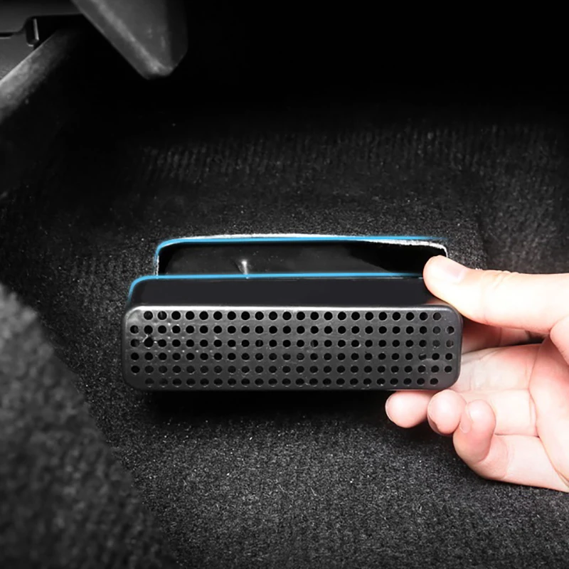 

for Toyota C-HR CHR 2016-2020 Car Under Seat Outlet Heater Air Vent Grille Air Conditioning Dust Cover Trim, 2Pcs/Set