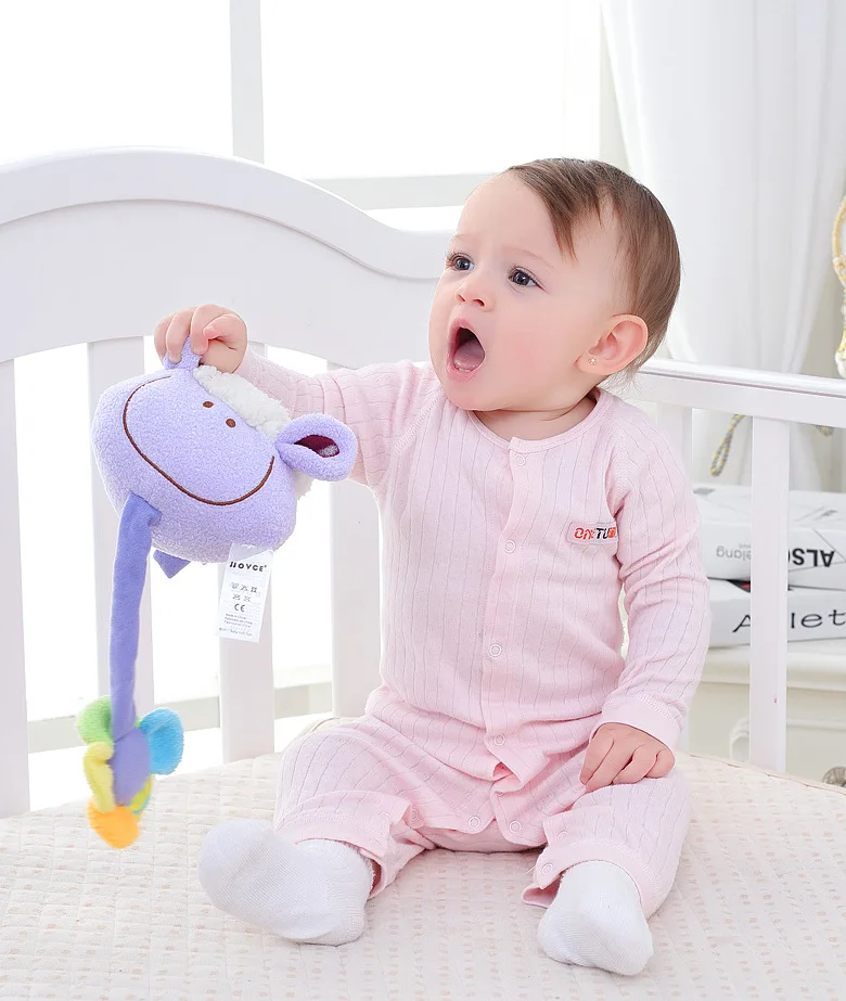 Плюшевая игрушка в кроватку колокольчик музыка рингтон плюшевая Подвеска для