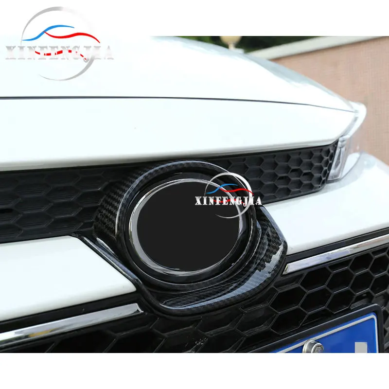 Цветная передняя решетка радиатора из углеродного волокна для Toyota Corolla 2020