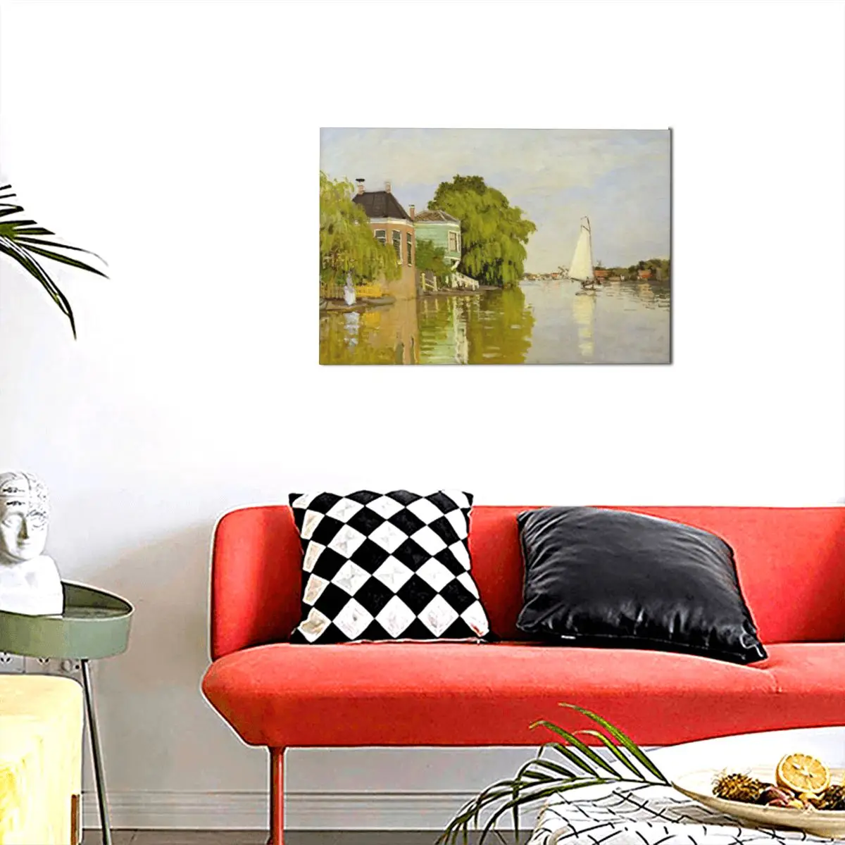 

Monet Painting Novelty Canvas Decoration Pictures Christmas New Room Decor