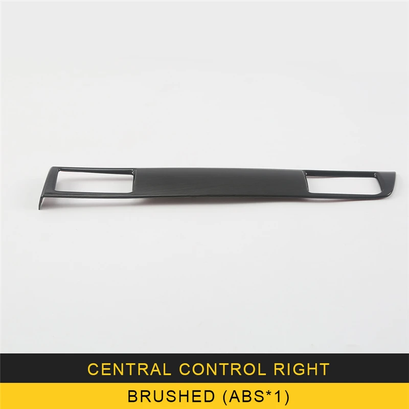 

CAR MANGO Car Styling Central Control Right Side Panel Cover Frame Sticker Interior Accessories for Mitsubishi Outlander 2017